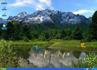 Alpine Lake Animated Wallpaper