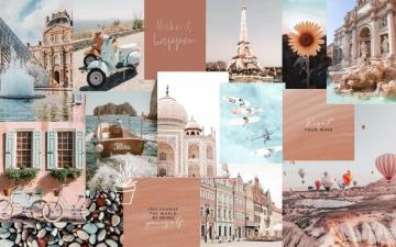 Wallpaper Macbook Aesthetic Desktop Cute Laptop