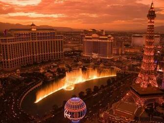 Las Vegas Cityscape Wide HD Wallpaper