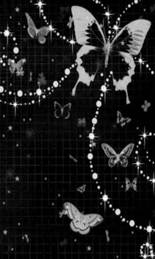 Bigger Butterfly Bling Live Wallpaper For Android Screenshot