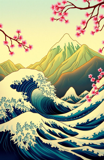 Hokusai Wallpaper