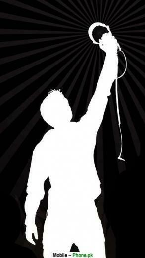Black And White Man Mobile Wallpaper Details