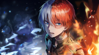 Shoto Todoroki My Hero Academia 4k Wallpaper