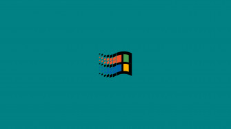 Retro 4k Microsoft Windows Pixel Logo Wallpaper