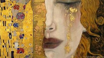 Wallpaper Gustav Klimt The Kiss Desktop Background