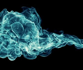Blue Fire Background Wallpaper HD Background Desktop