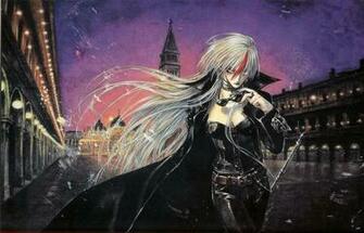 Vampire Anime Trinity Blood Night Girl Wallpaper