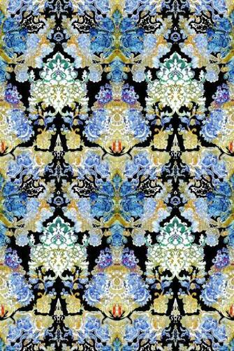 Timorous Beasties Wallcoverings Damsel Damask Wallpaper