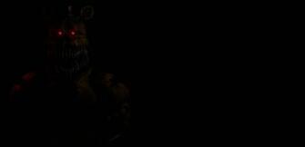 Nightmare Fredbear Wallpaper By Elscamon