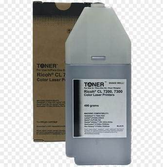 Ricoh Toner Cartridge Rhtcl7300bk Bottle Png Image With