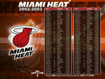Schedule Miami Heat Wallpaper Enjoy