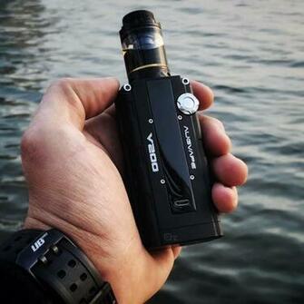 All Classic Black Color Vape Life In Wallpaper