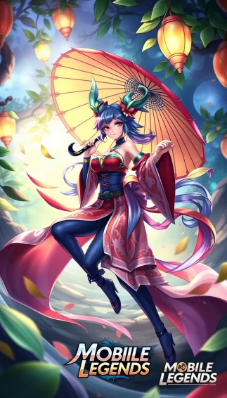 Kagura Mobile Legends Wallpaper