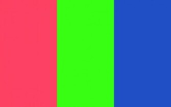 Neon Fuchsia Green And New Car Three Color Background