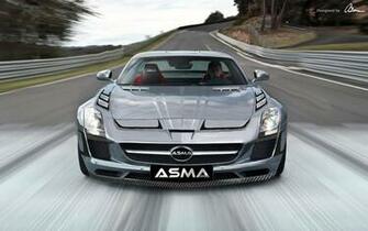 Mercedes Benz Sls Amg By Asma Wallpaper