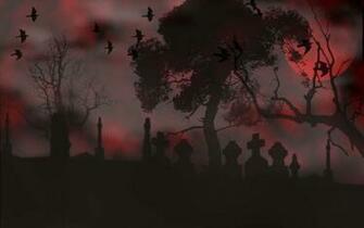 Halloween Graveyard Wallpaper By Pedea
