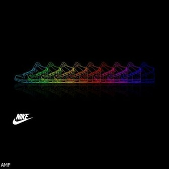 Cool Rainbow Nike Logo Wallpaper Fashion Trends