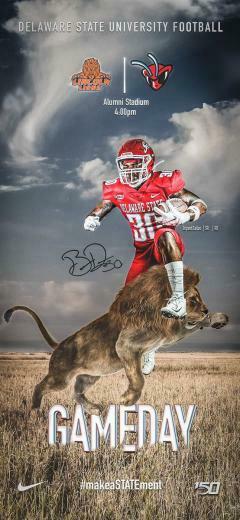 Delaware State Fb On Gameday Wallpaper Vs Lincoln 4pm