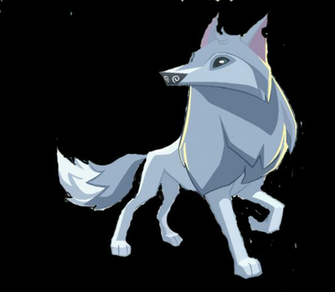 Animal Jam Arctic Wolf Wallpaper Render