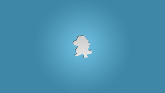 Totodile Wallpaper White On Blue