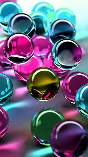 3d More Search Colorful Glass Balls iPhone Wallpaper Tags