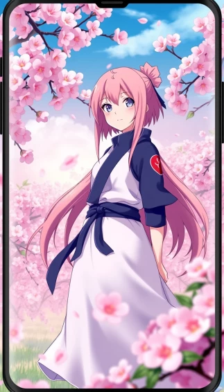 Naruto Hinata Mobile Wallpaper