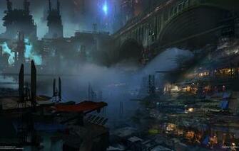 Wallpaper The City Paris Cyberpunk Adrift Remember Me