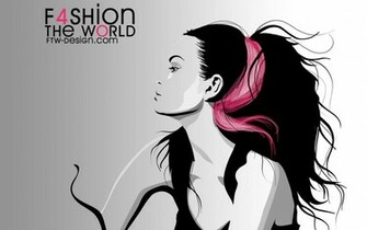 Fluffeh Haired Fashionista Fashion Wallpaper