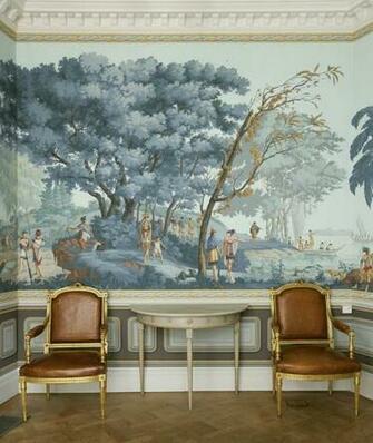 Grisaille Murals Wallpaper Art Screens Part Ii Laurel Home