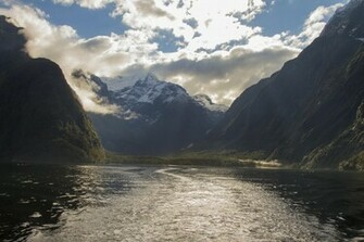 Erde Natur Milford Sound Aotearoa Neuseeland Gebirge Fjord Wallpaper