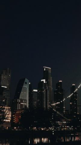 City Skyline During Night Time Photo Buenos Aires Image On