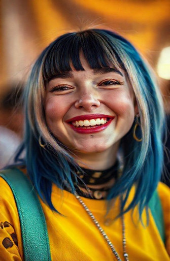 Billie Eilish Smiling Wallpaper