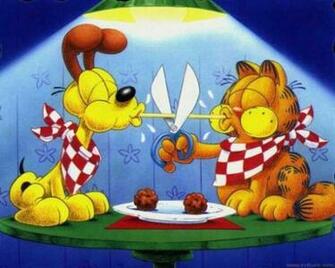 Wallpaper Garfield Und Odie
