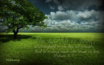 The Lord Is Good Wallpaper Christian And Background