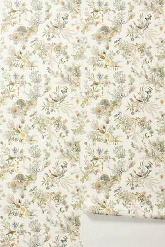 Anthropologie Floral Wallpaper Topsy Turvy Jpeg