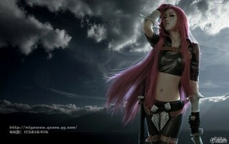 Katarina League Of Legends Cosplay Wallpaper Select Game