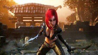 Katarina Wallpaper By Leaguewallpaper