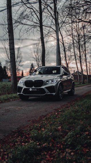 Wallpaper Bmw X5 Car Gray Suv iPhone Se