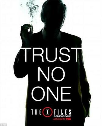 The X Files Cigarette Smoking Man Ominously Appears In