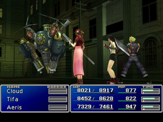 Ff7 Remake Battle Scene By Ultimaespio