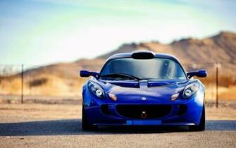 Blue Lotus Exige Front Wallpaper Stock