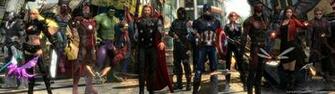 Avengers Dual Screen Wallpaper By Joeshouseofart