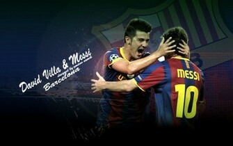 David Villa Fc Barcelona Wallpaper