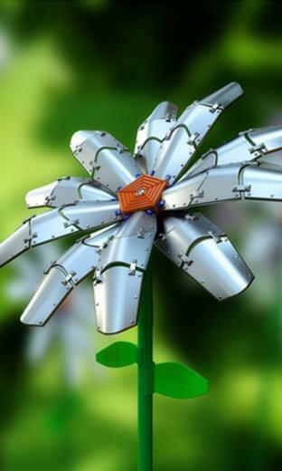 Metallic Flower Nokia X Wallpaper And Xl