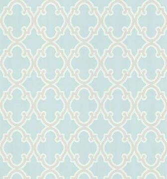Blue Trellis Wallpaper