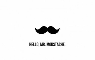 Moustache Wallpaper Mansion