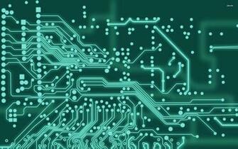 Circuit Board Wallpaper Abstract