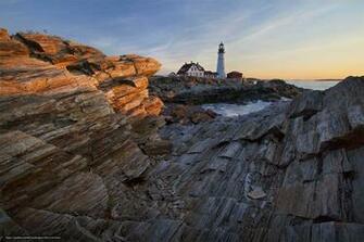 Wallpaper Portland Head Light Cape Elizabeth Maine Lighthouse