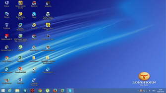 Windows With Longhorn Background By Aldwinpanny10
