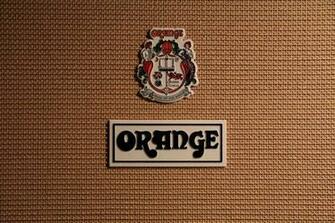 Vintage Guitar Amp Wallpaper Another Orange